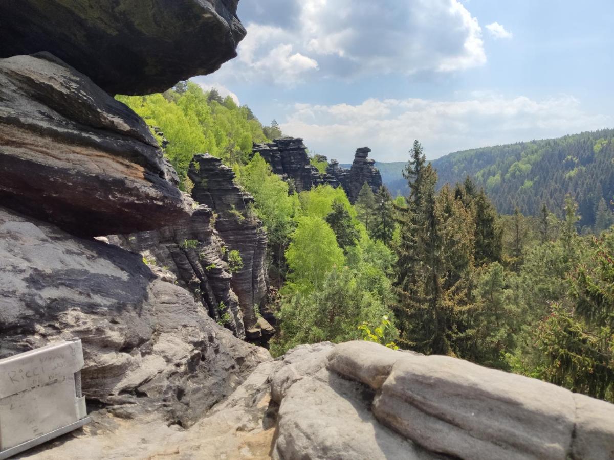 Ferienwohnung Saechsische Schweiz ローゼンタール＝ビーラタール エクステリア 写真